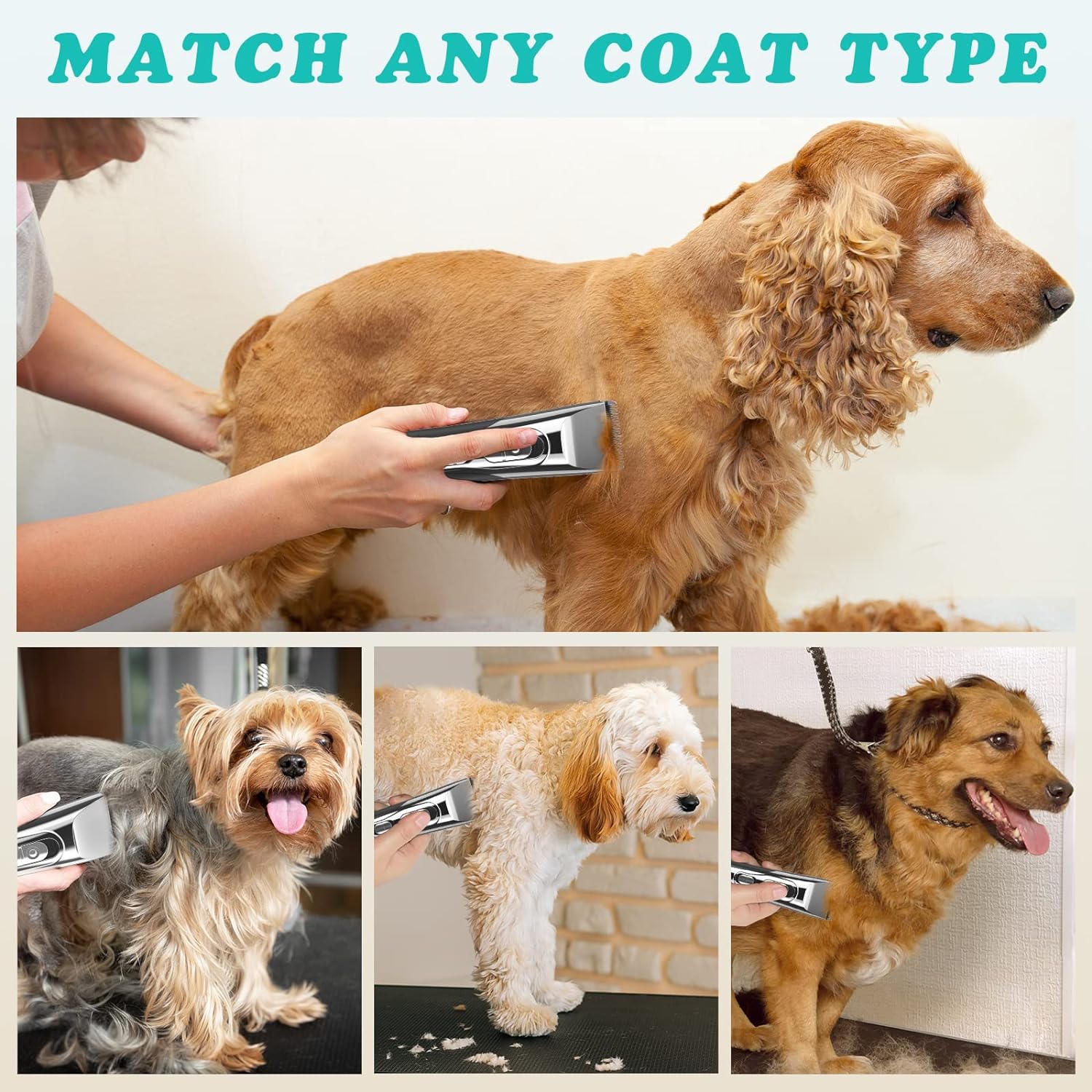 Cordless Pet Clipper Set