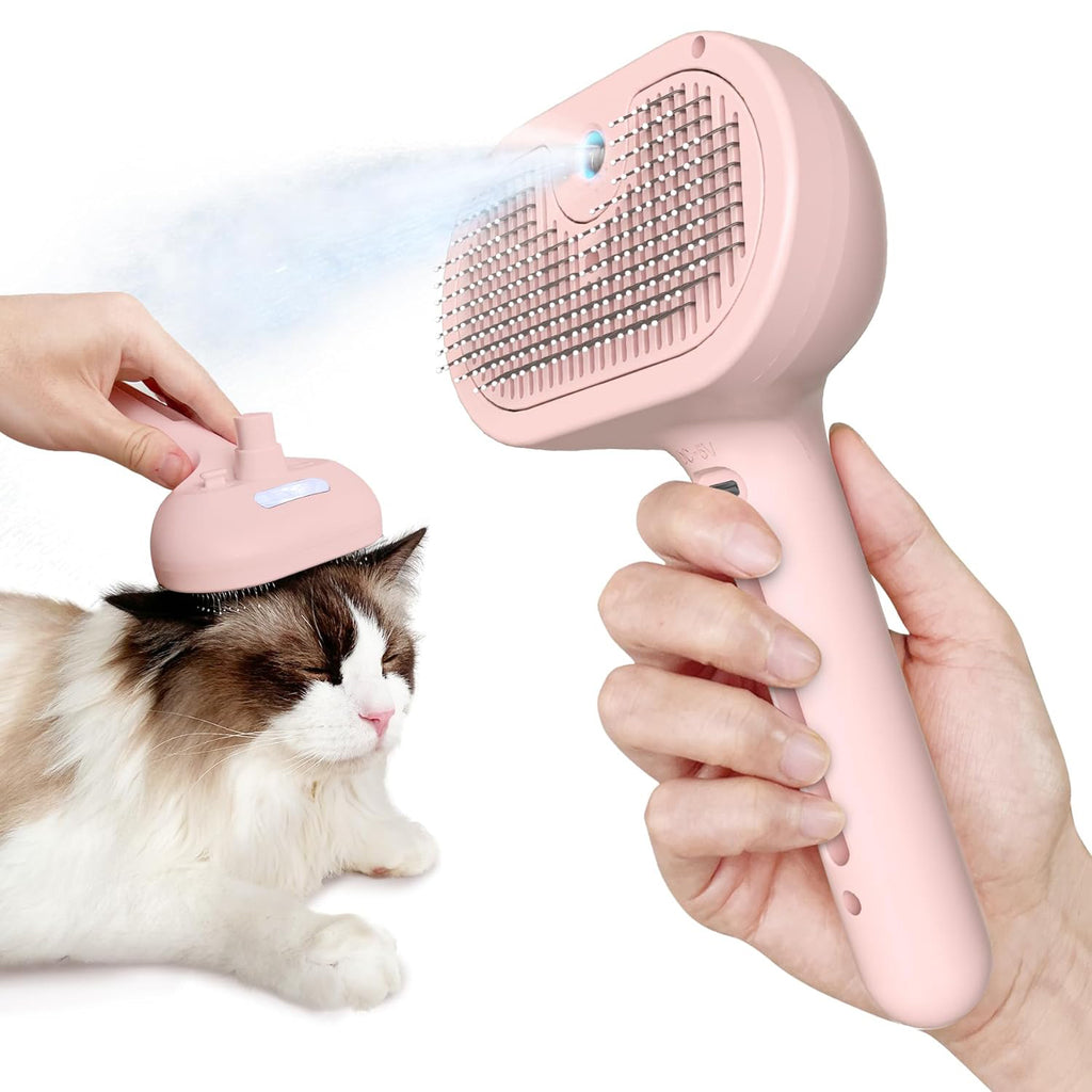 3 in 1 Self Cleaning Cat Steam Brush