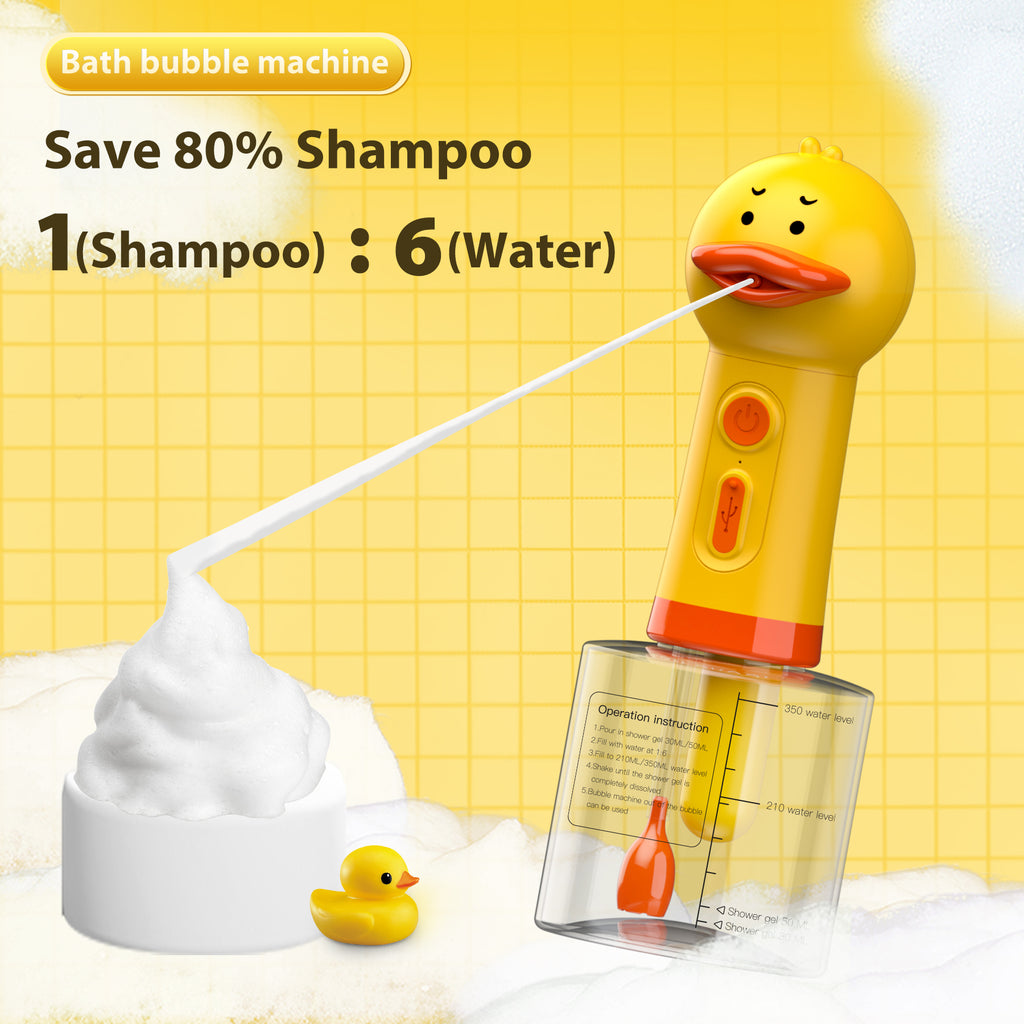 Electric Dog Shampoo Dispenser-Yellow