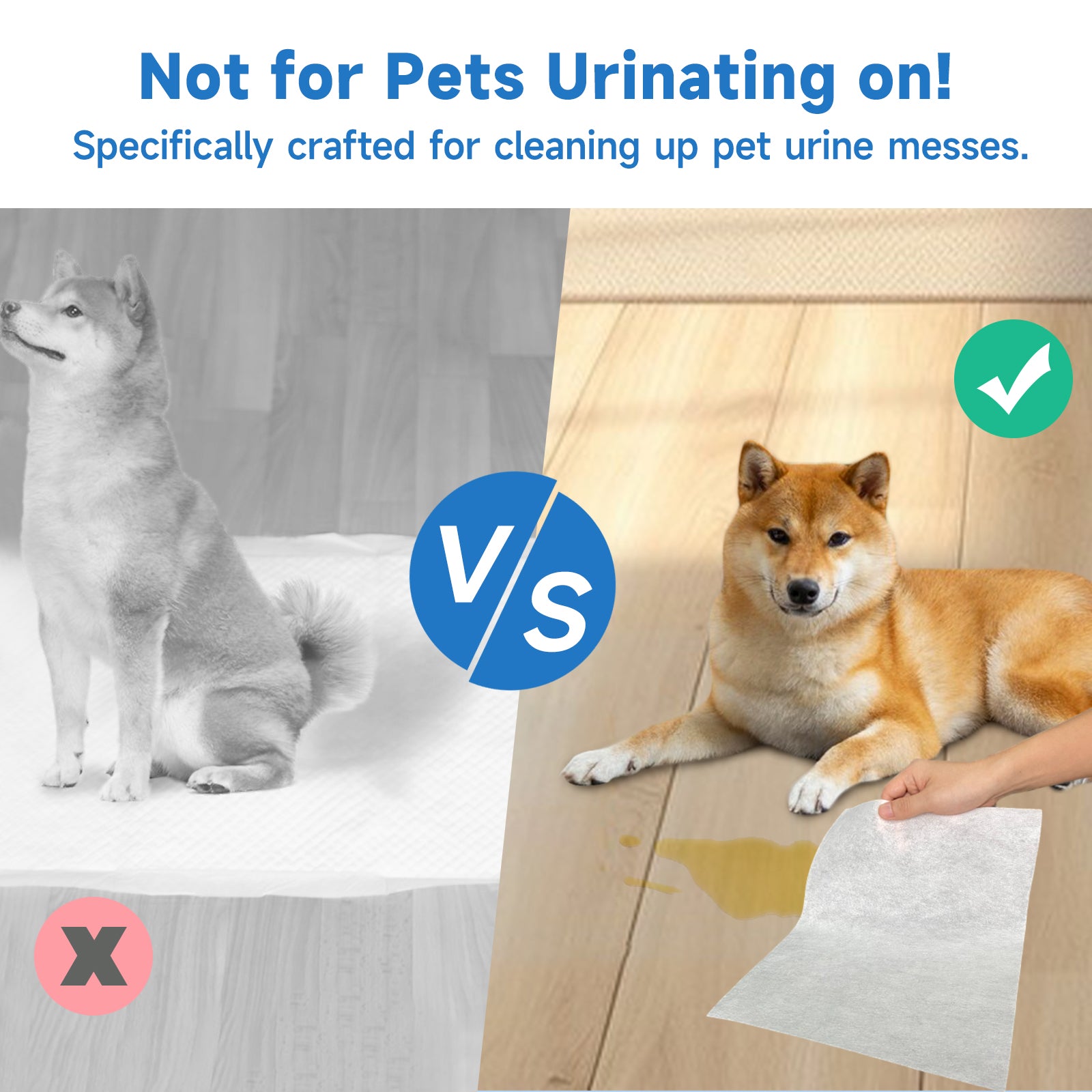 Easy Clean Pet Quick Absorbent Sheets