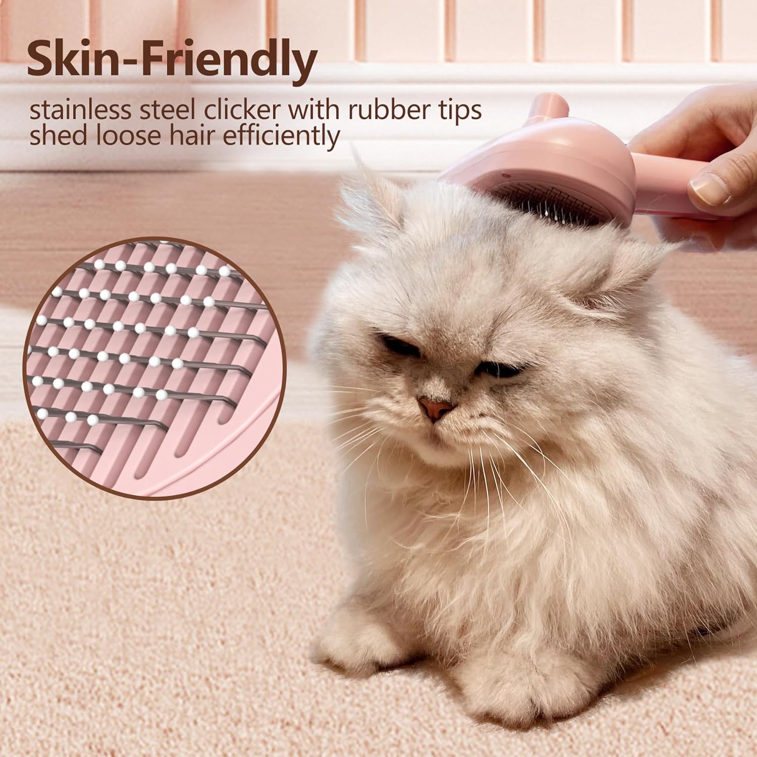 3 in 1 Self Cleaning Cat Steam Brush