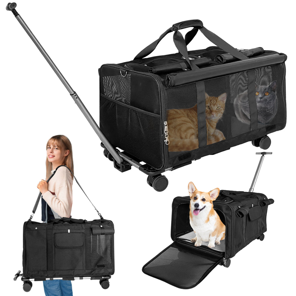 Pet Carrier with Wheels