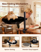 Foldable Cat Desk Bed