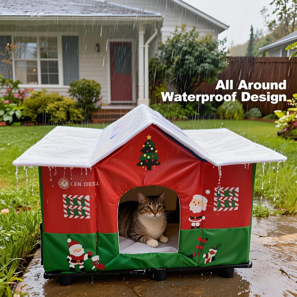 Heated Outdoor Cat House