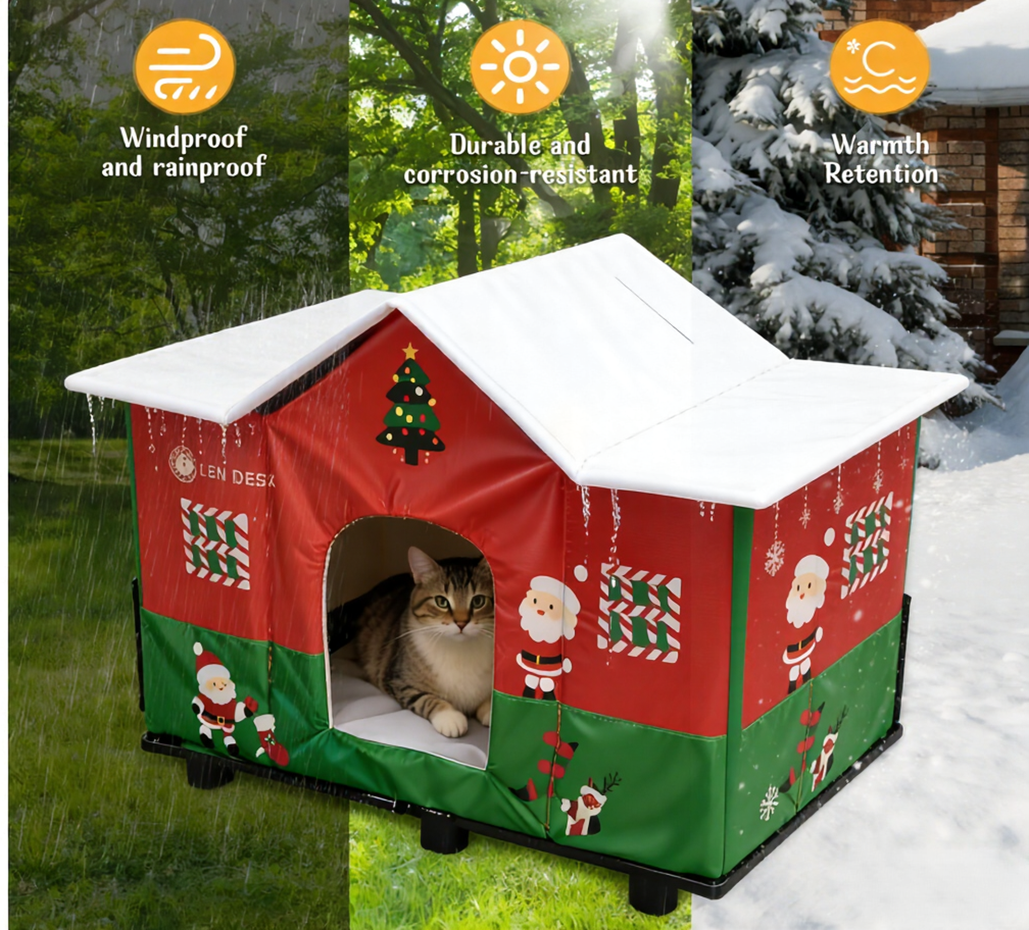 Heated Outdoor Cat House