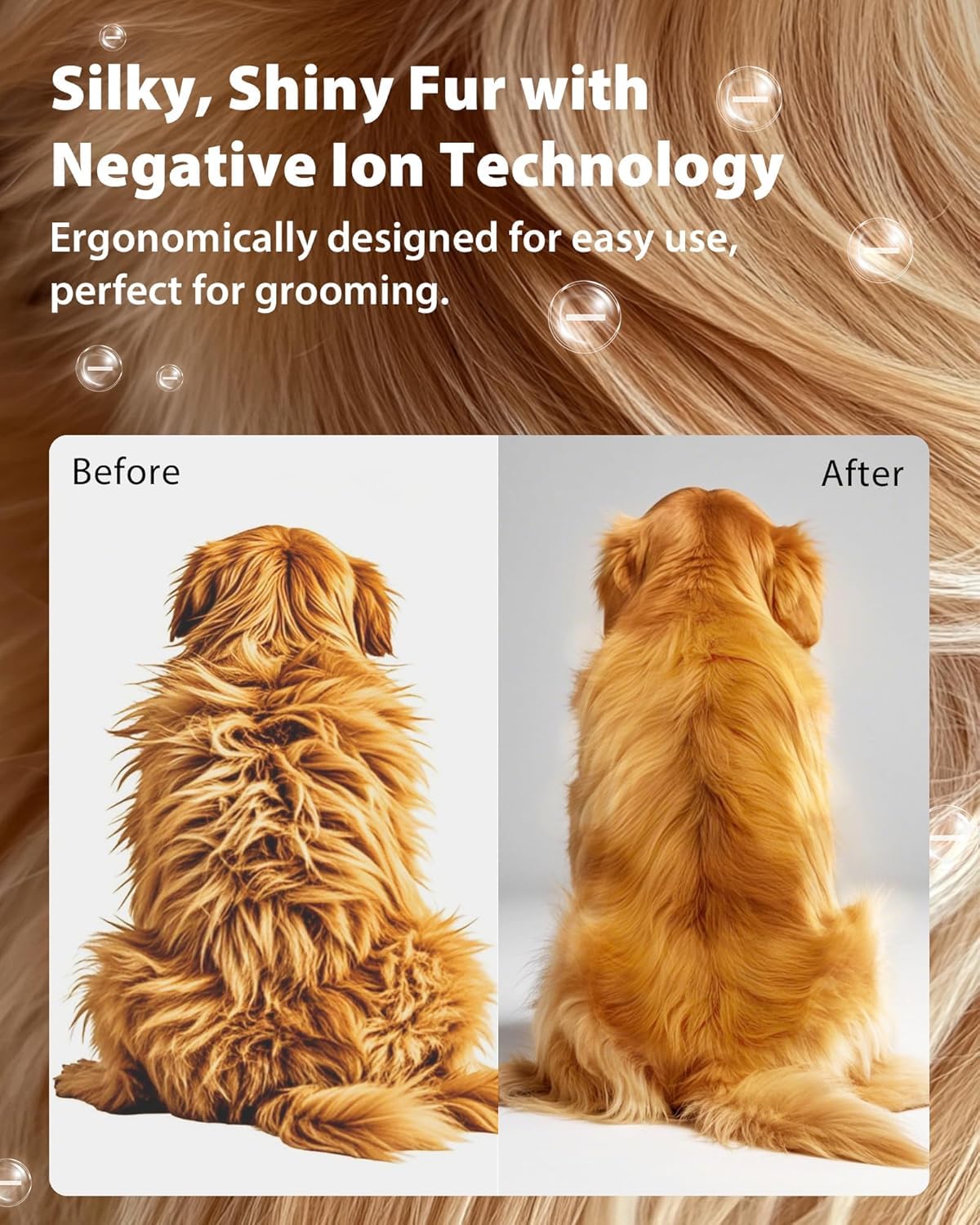 Hands-free Pet Dryer with Table Clamp